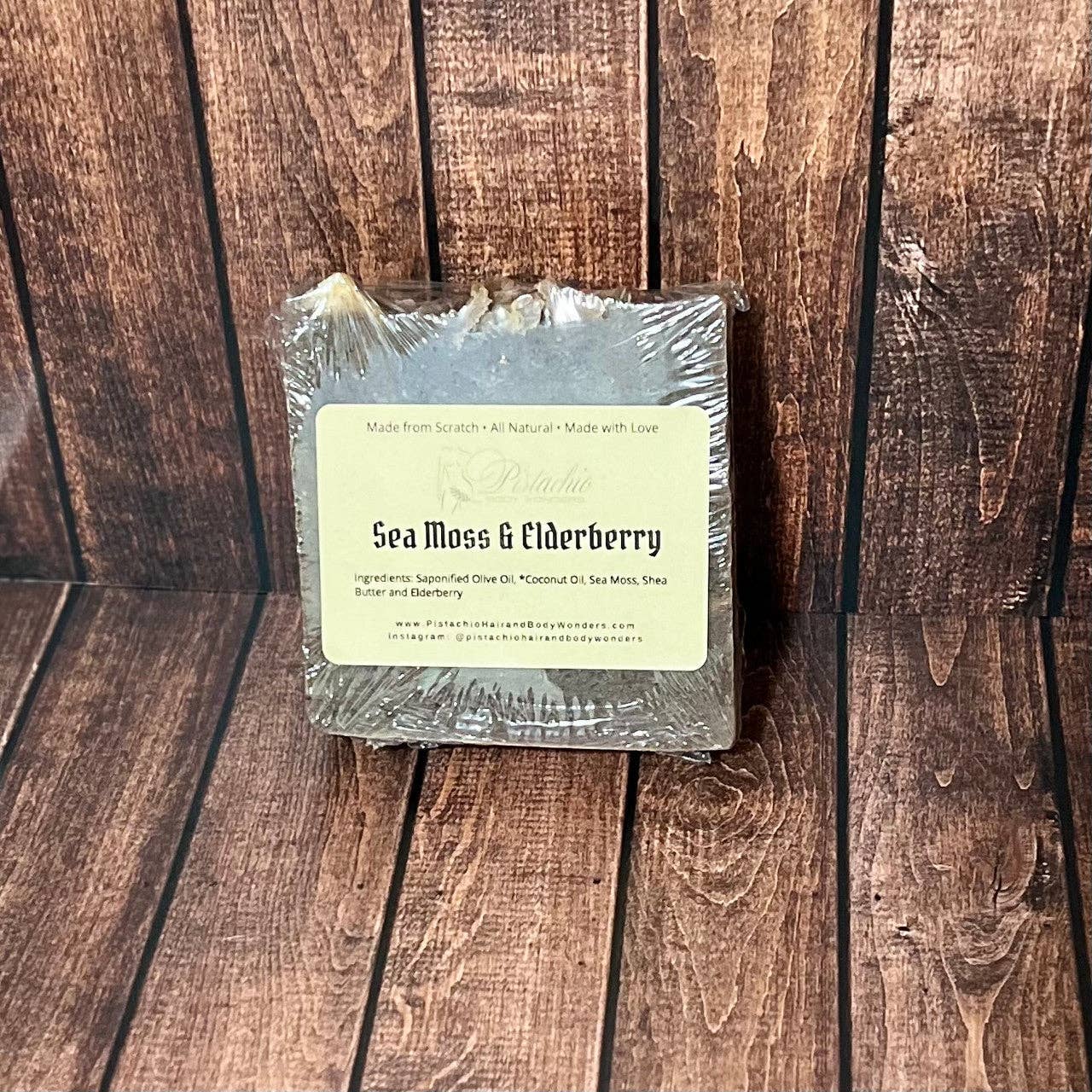 Sea Moss & Elderberry Soap Bar
