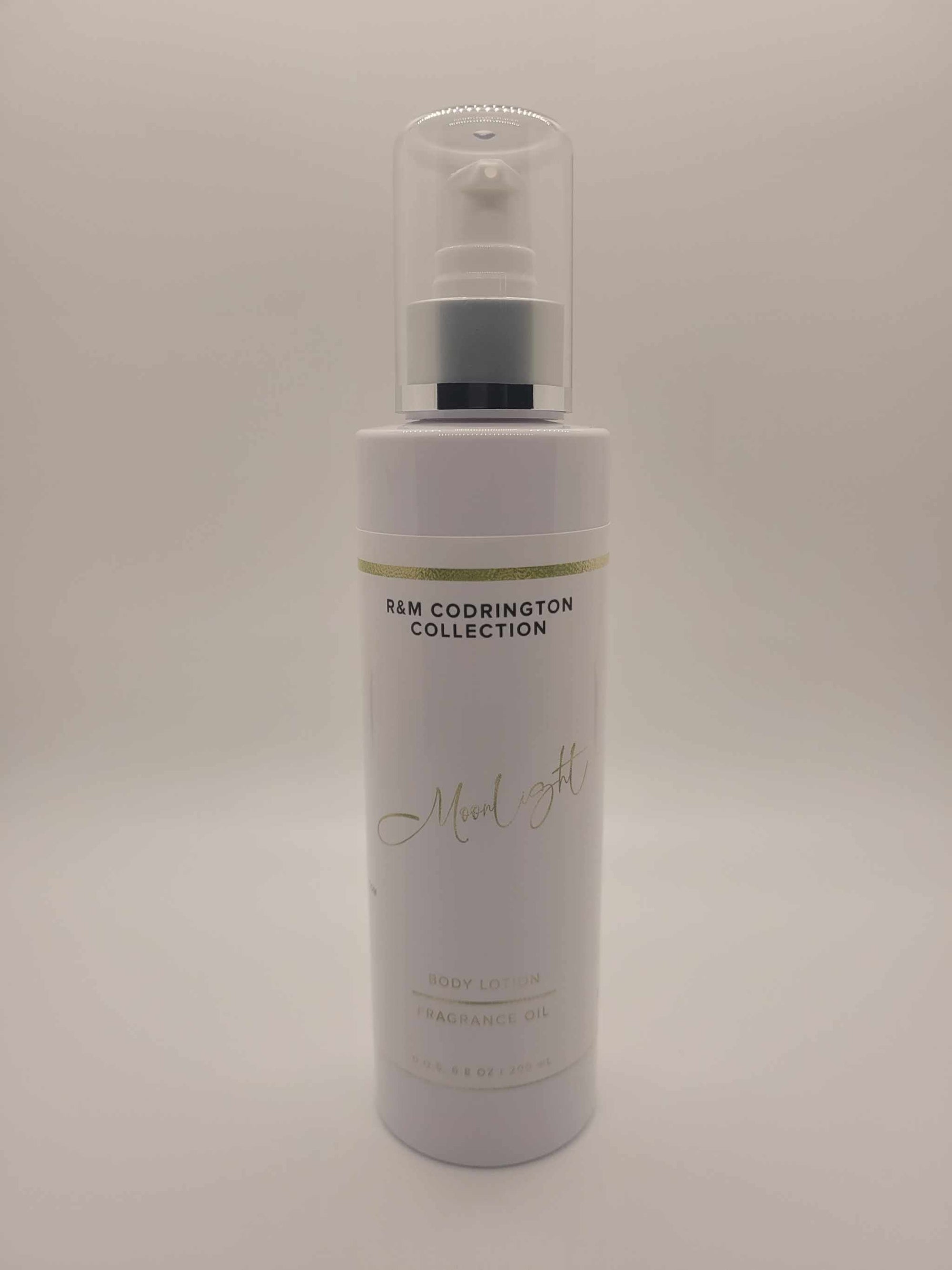 Moonlight Lotion moisturizing daily body lotion in white pump bottle for skin care
