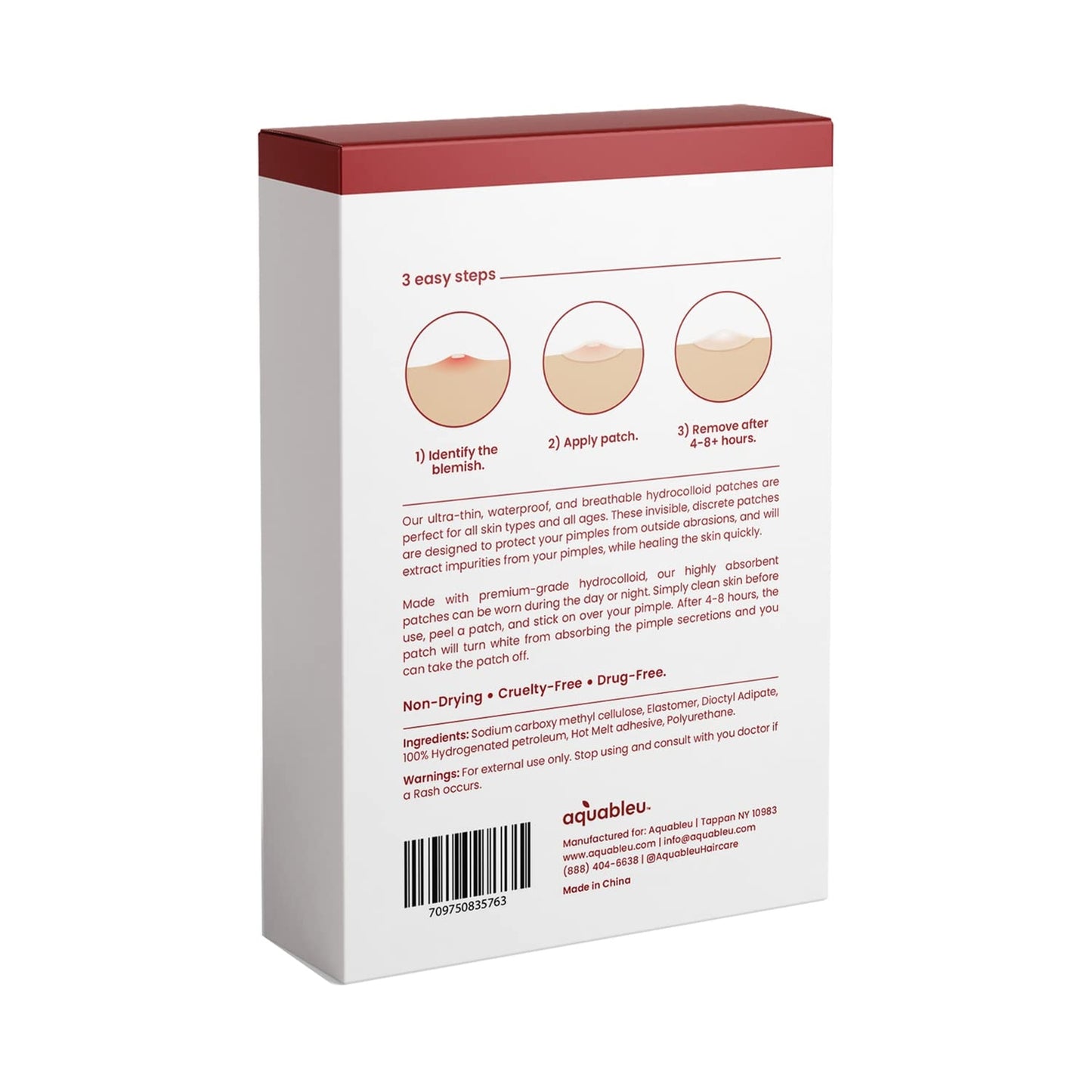 Acne Pimple Patch - 40 Hydrocolloid Patches