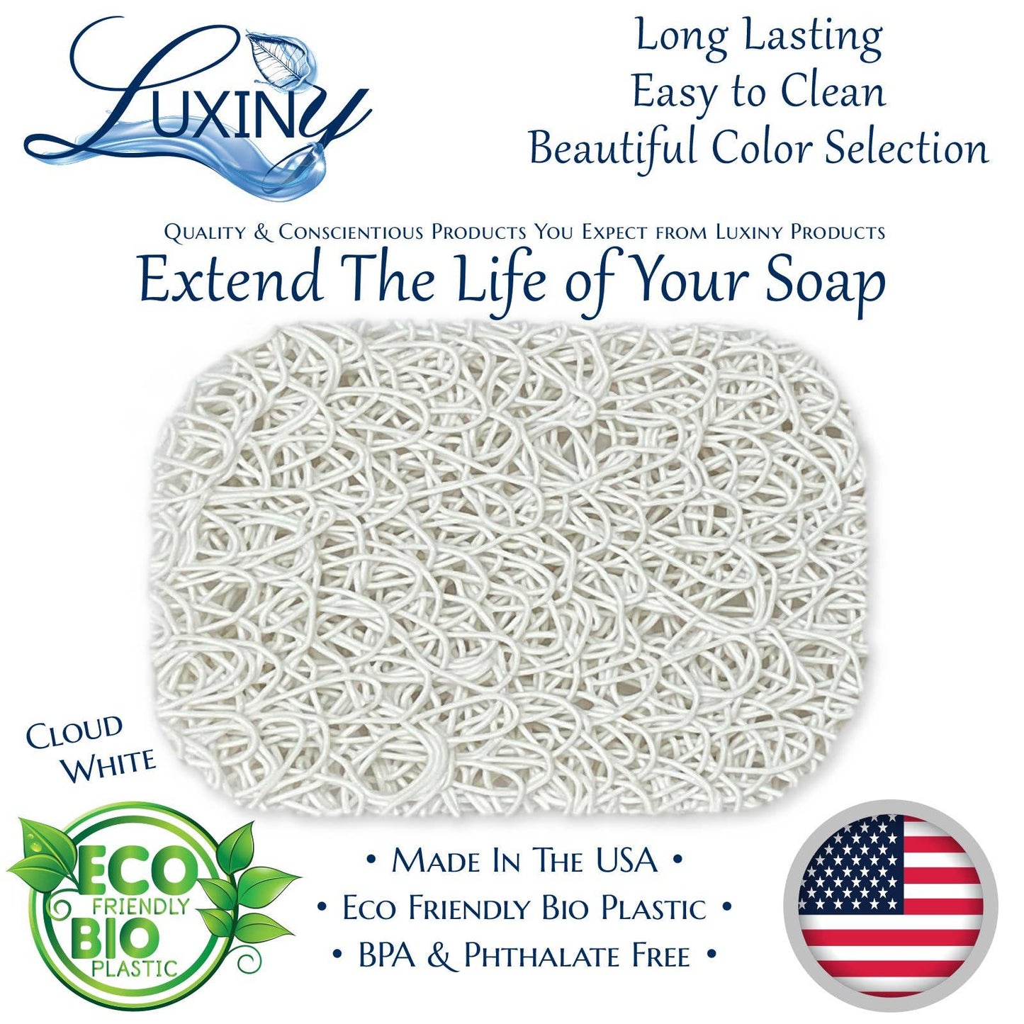 Soap Saver | Cloud White | Soap Rest | eco-friendly