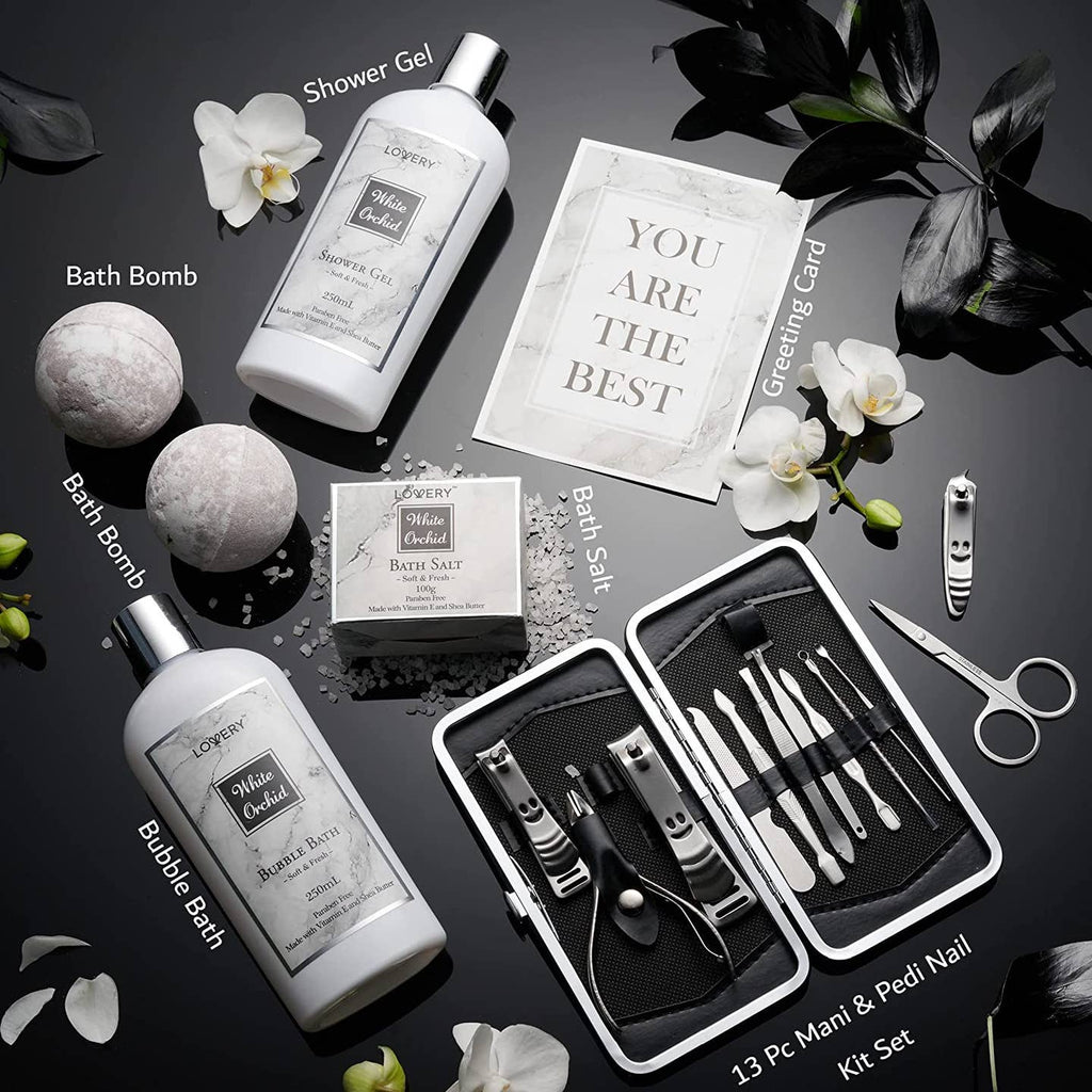 Gifts For Dad, Spa Kit, Men Gift Basket, Body Kit