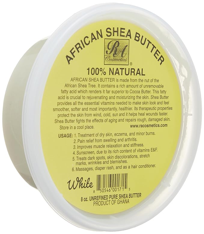 100% African Shea Butter Yellow 8 oz