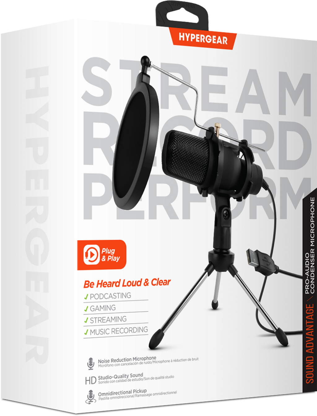 HyperGear Sound Advantage Pro-Audio Condenser Microphone