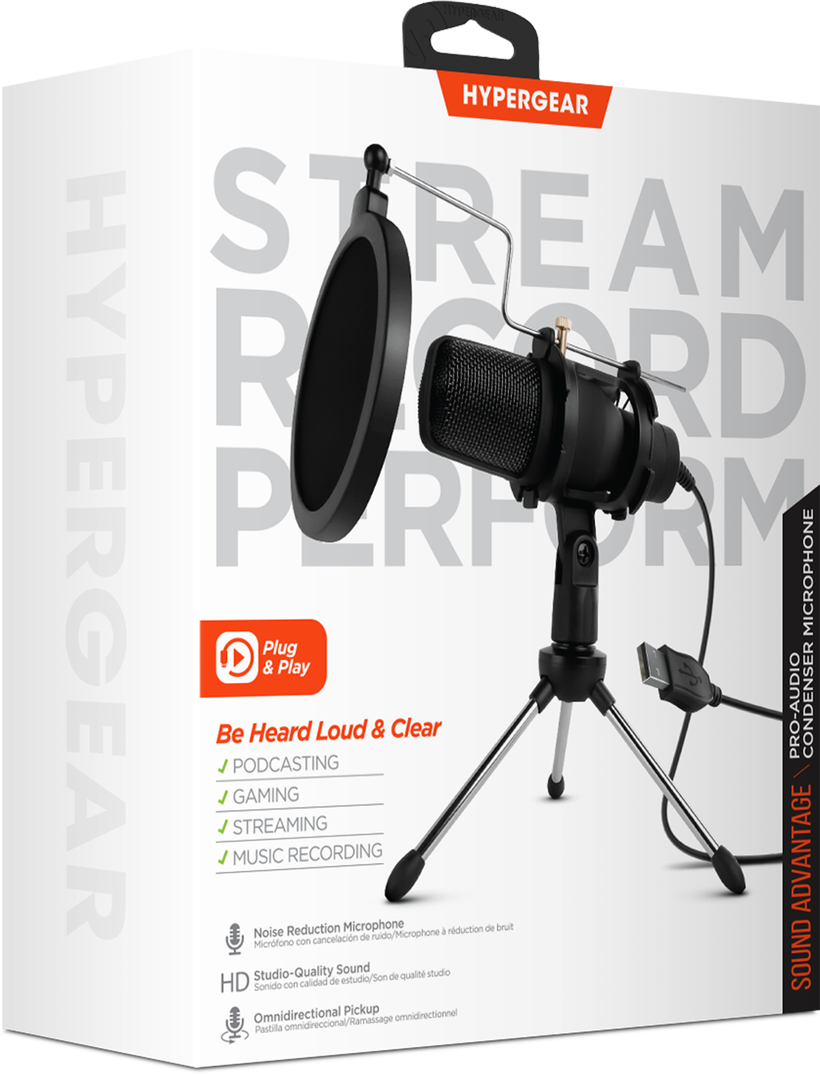 HyperGear Sound Advantage Pro-Audio Condenser Microphone