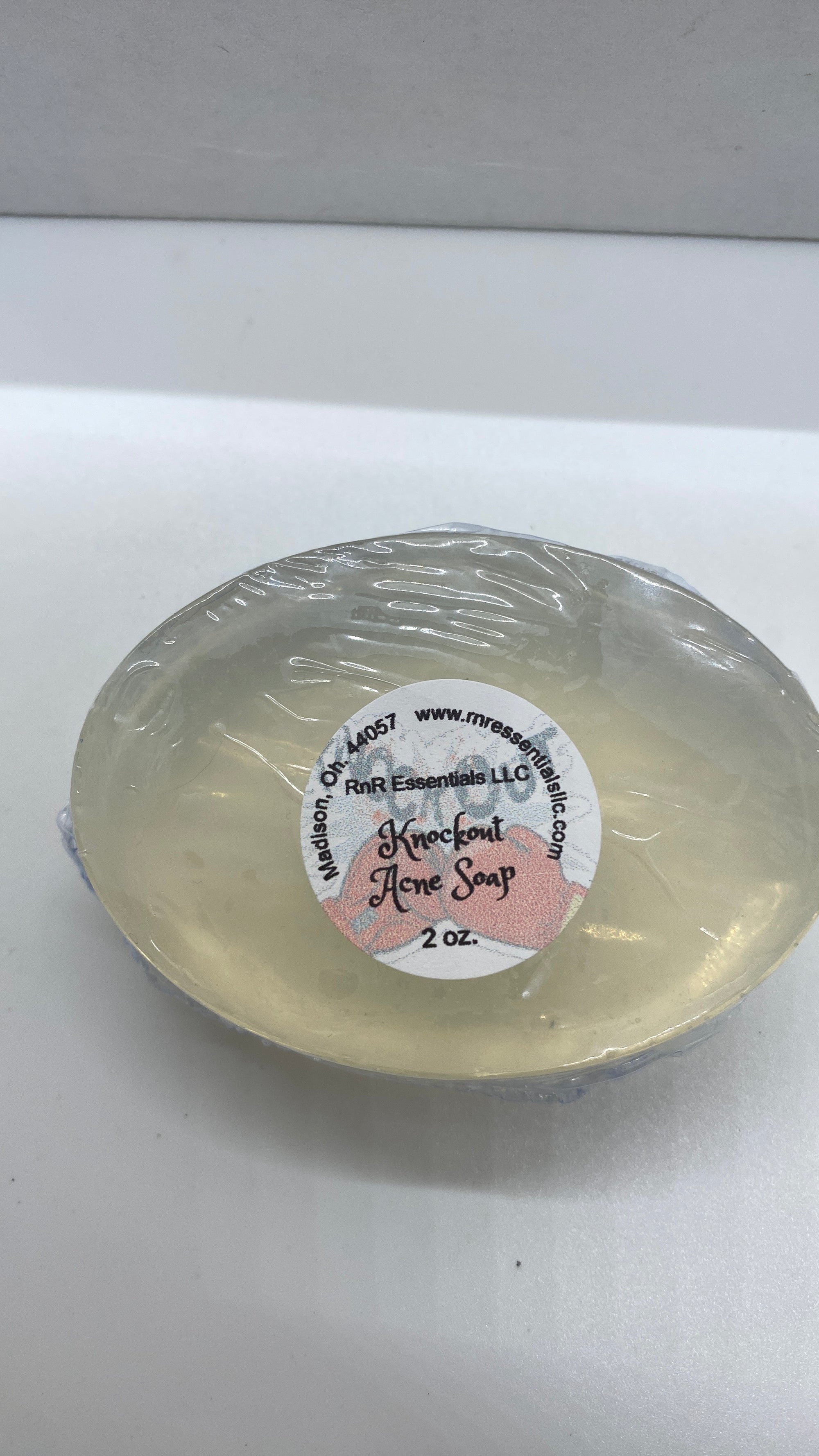 Knockout Acne Soap sample