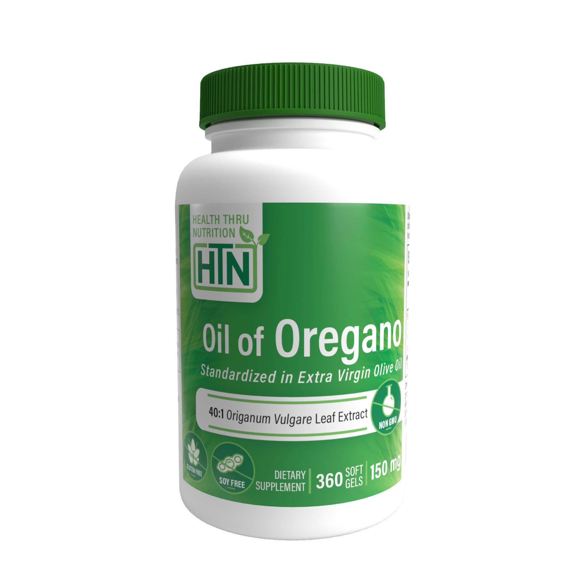 Oil of Oregano (Wild) 150mg (Non-gmo) 360 Softgels: 360 Softgels