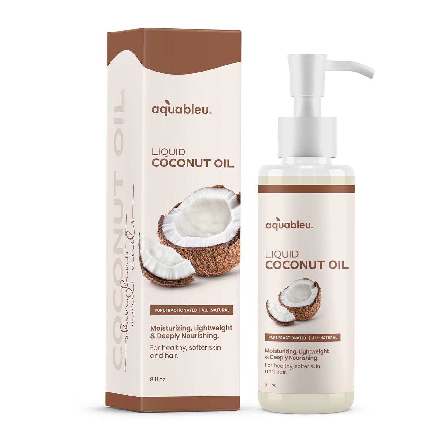 Fractionated Liquid Coconut Oil 8oz