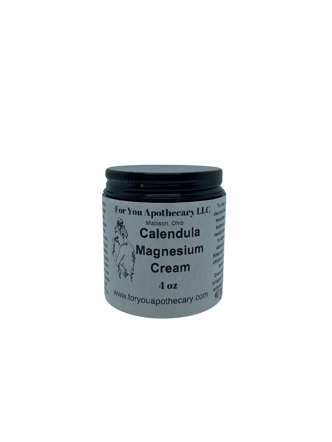 Calendula Magnesium Cream 8oz