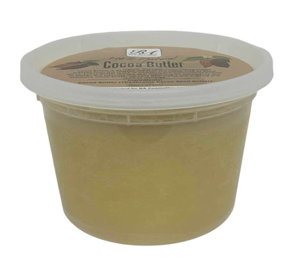 RA Cosmetics - Raw Cocoa Butter: 8oz