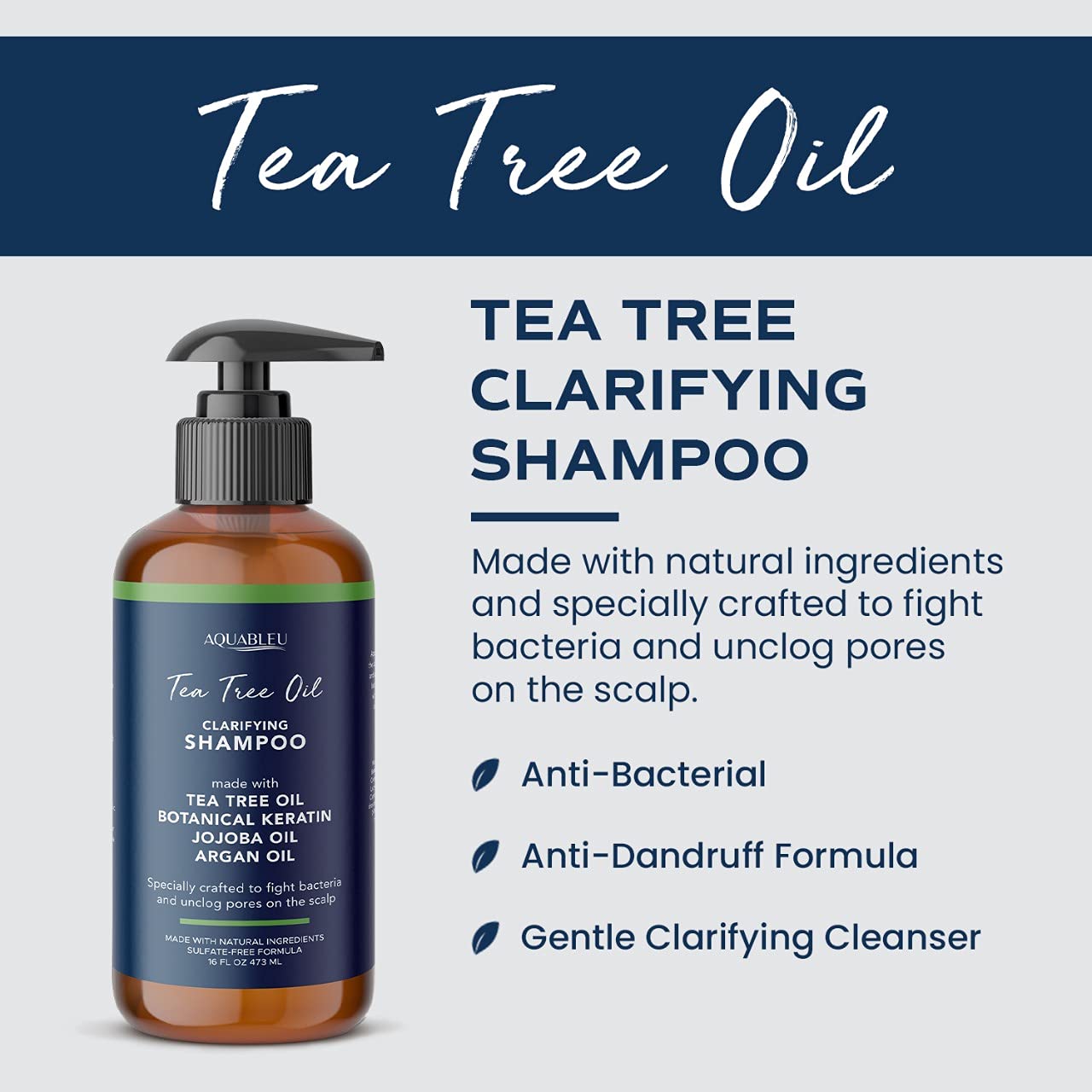 Tea Tree Shampoo 16oz