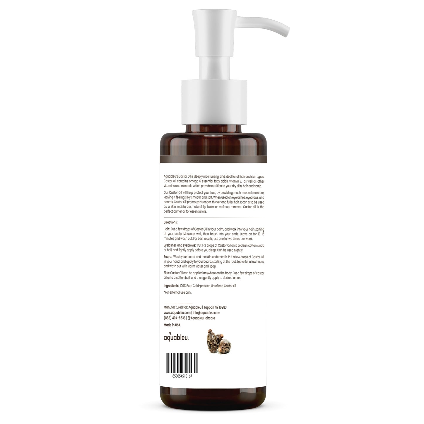 Fractionated Liquid Coconut Oil 8oz