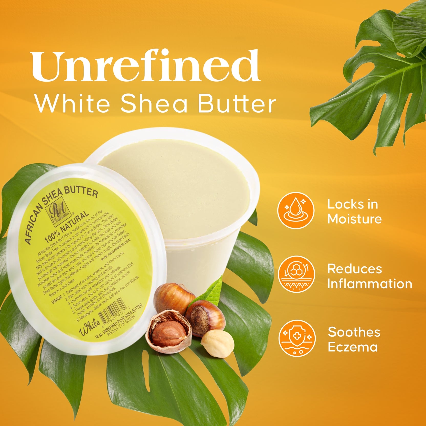 African Shea Butter 16oz