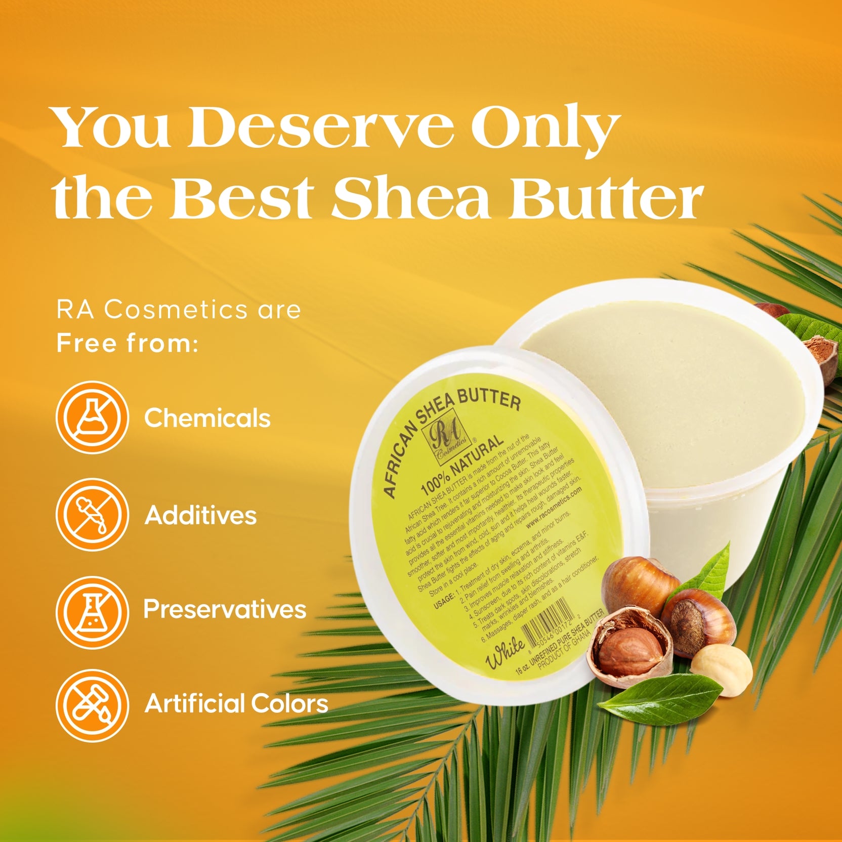 African Shea Butter 16oz