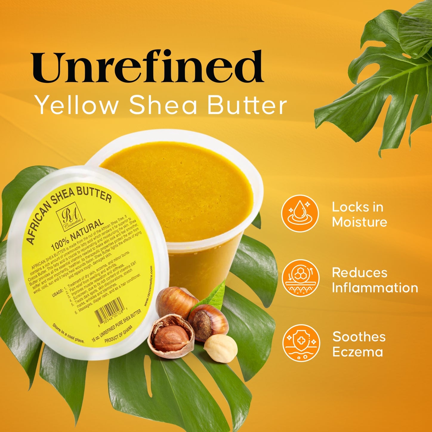 African Shea Butter 16oz