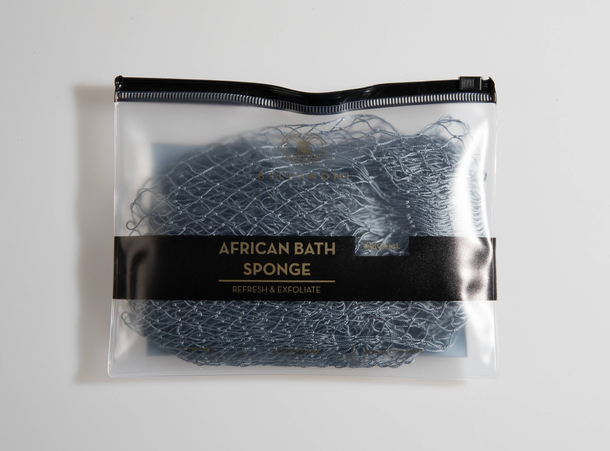 African Exfoliating Net Sponge (FOR SENSITIVE SKIN) 45" Long: PINEAPPLE