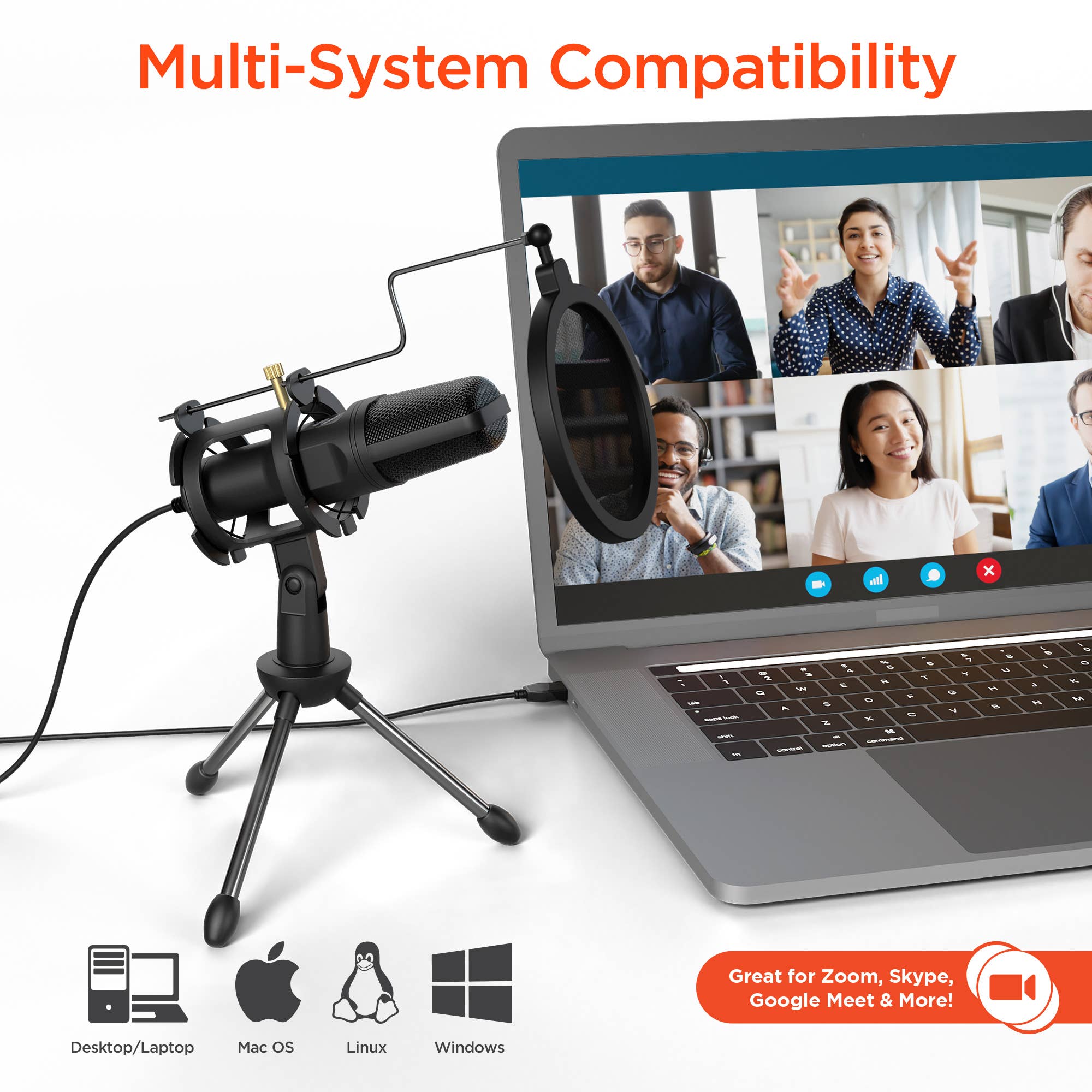 HyperGear Sound Advantage Pro-Audio Condenser Microphone