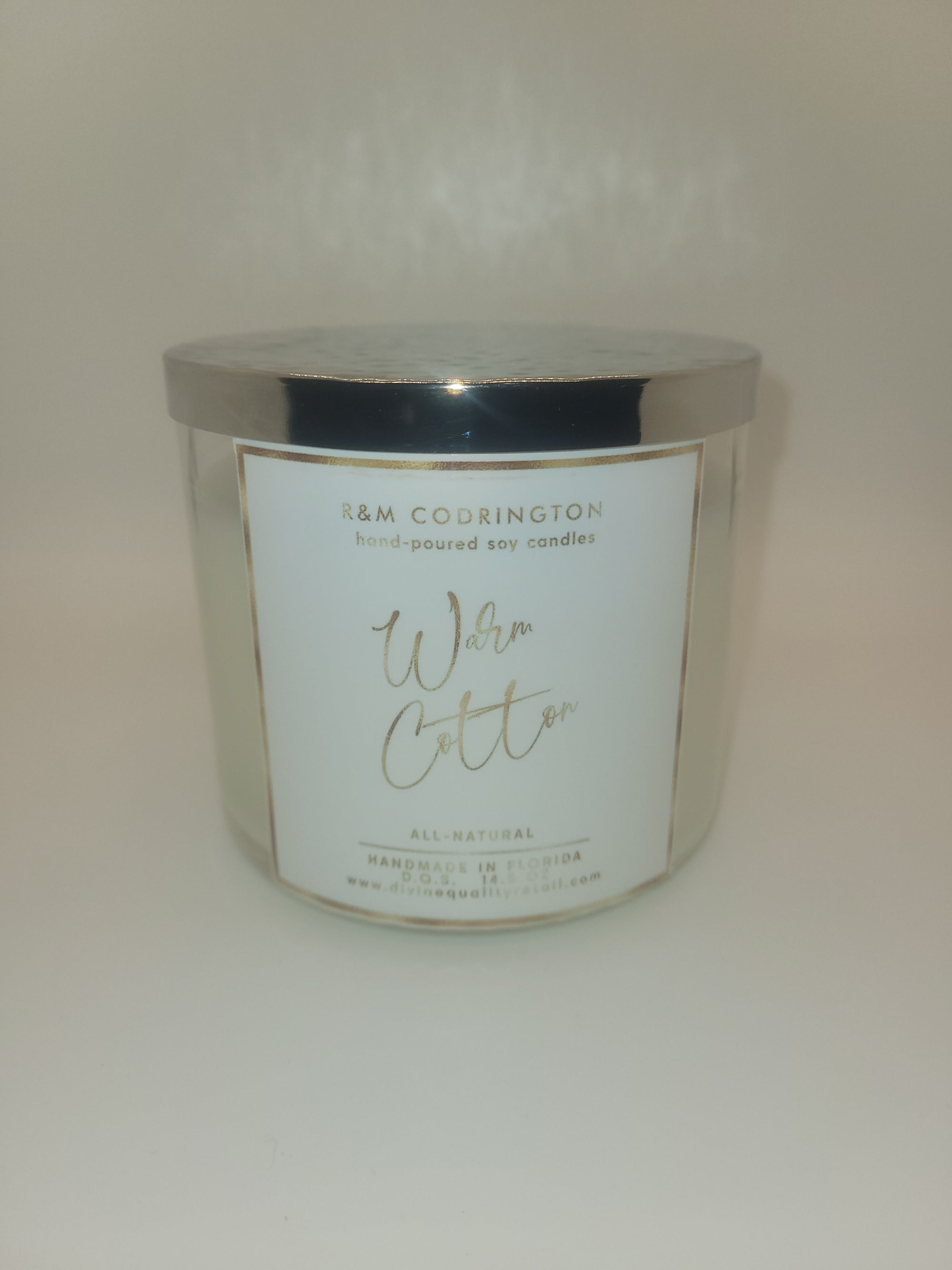 Warm Cotton Scented Candles
