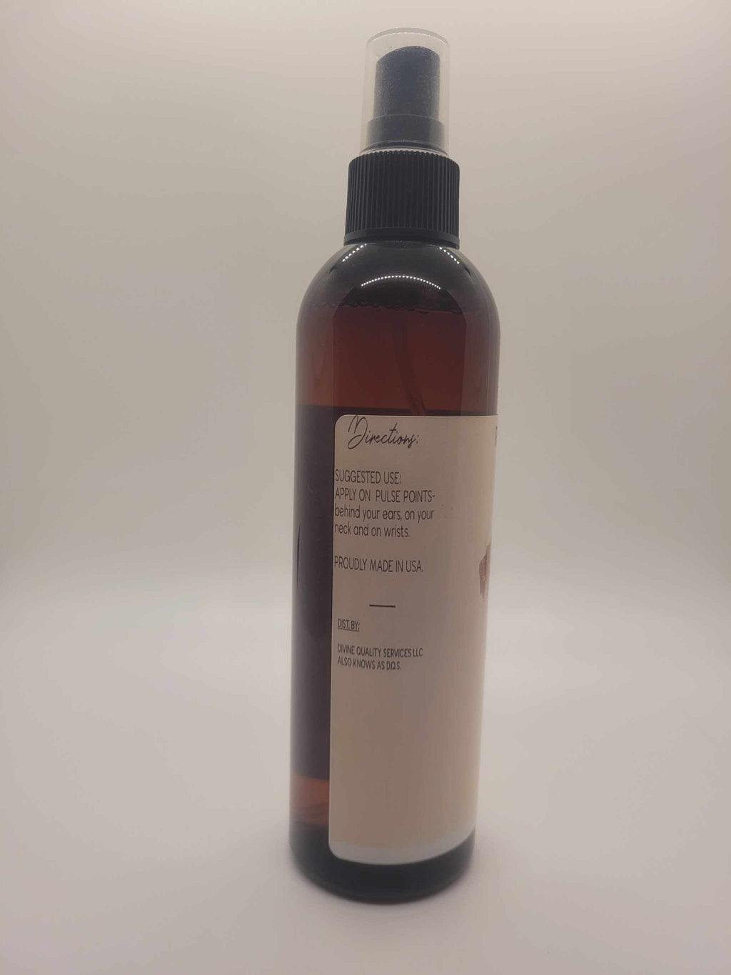 Cherry Blossom Body Spray in a brown spray bottle with R&M Codrington Collection label