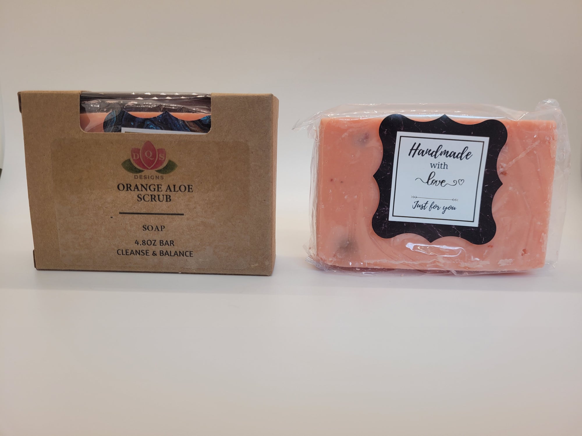 Orange  Aloe Scrub Soap