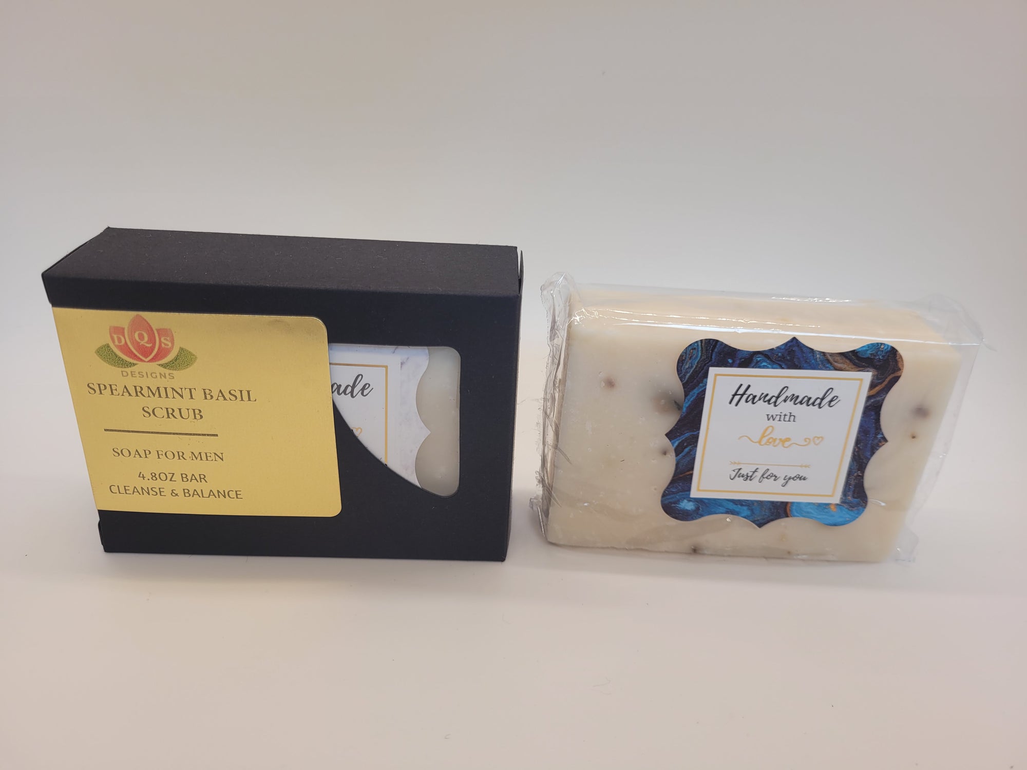 Spearmint Basil Scrub Soap