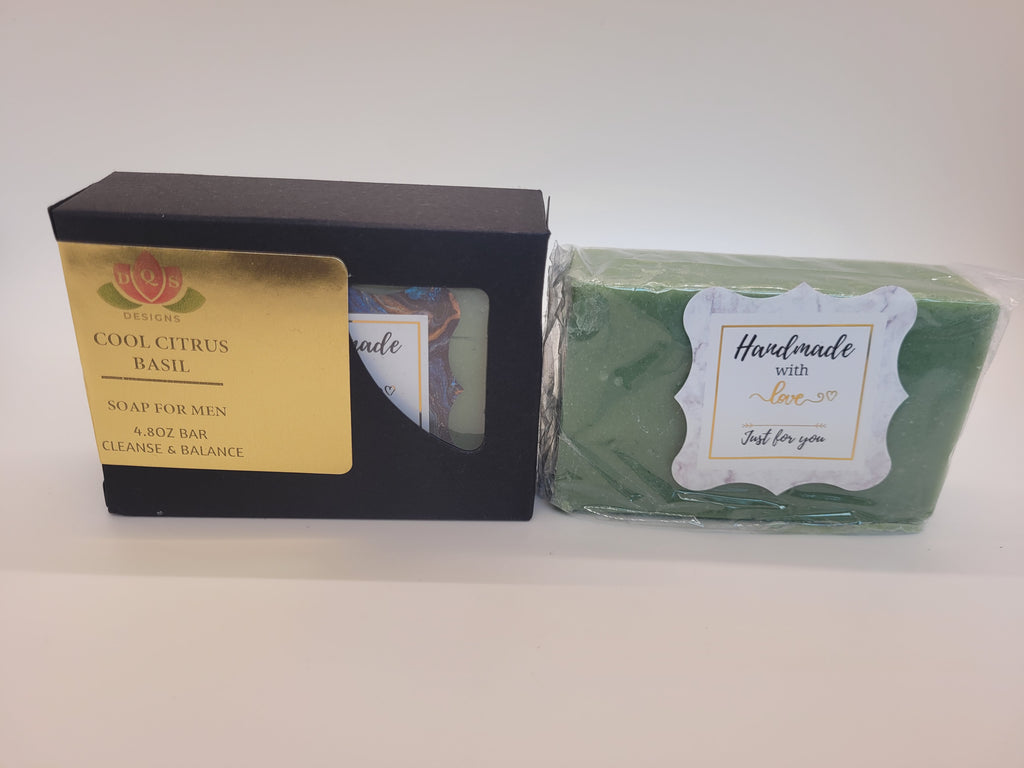 Cool Citrus  Basil Soap